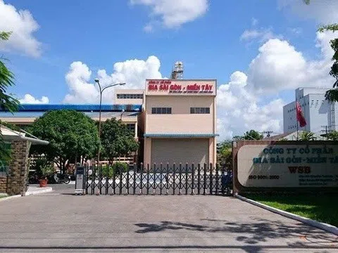 Cổ đông của Bia Sài Gòn - Miền Tây (WSB) sắp nhận được gần 30 tỷ đồng tiền trả cổ tức