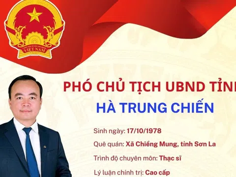 Phê chuẩn Phó Chủ tịch UBND tỉnh Sơn La