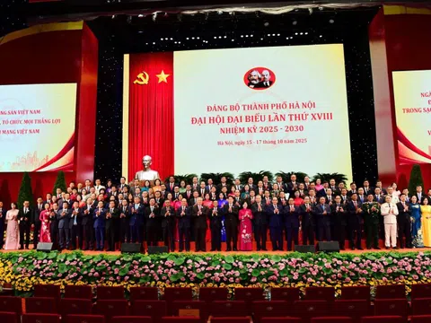 Danh sách 75 Ủy viên Ban chấp hành Đảng bộ TP. Hà Nội khóa XVIII