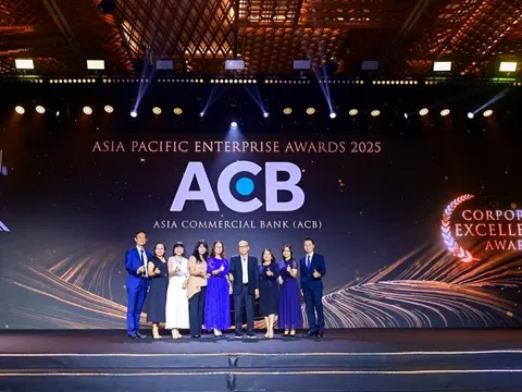 ACB được vinh danh doanh nghiệp xuất sắc châu Á