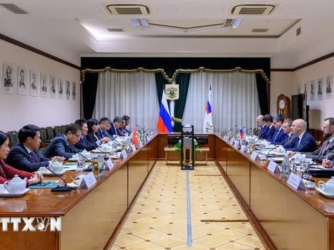 Phó Thủ tướng Chính phủ Hồ Đức Phớc thăm và làm việc tại Liên bang Nga