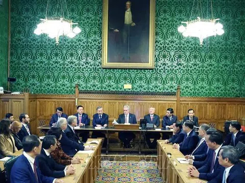 Tổng Bí thư Tô Lâm gặp Nhóm Nghị sĩ liên đảng Quốc hội Anh hữu nghị với Việt Nam