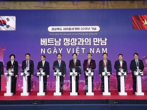 Chủ tịch nước dự "Ngày Việt Nam" nhân kỷ niệm 20 năm quốc tế hóa Phong trào Làng mới của Hàn Quốc