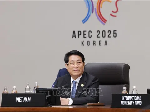 Dự phiên thứ nhất Hội nghị Cấp cao APEC: Chủ tịch nước Lương Cường đề xuất 3 trọng tâm