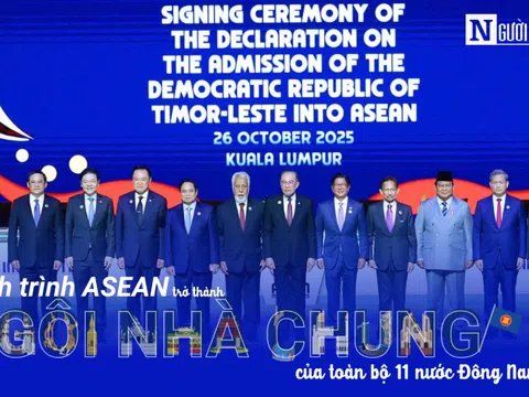[Info] Hành trình ASEAN trở thành ngôi nhà chung của toàn bộ 11 nước Đông Nam Á