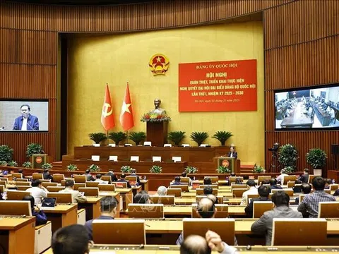 Huy động cao nhất mọi nguồn lực, thực hiện thắng lợi Nghị quyết Đảng bộ Quốc hội