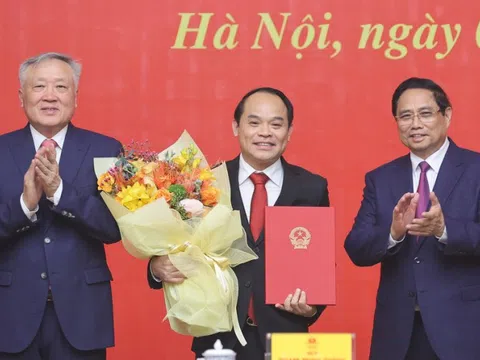 Trao Quyết định bổ nhiệm Phó Tổng Thanh tra Thường trực Thanh tra Chính phủ