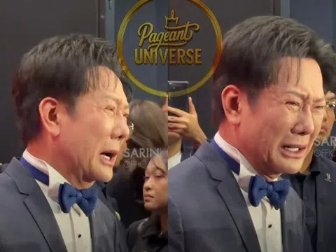 Ông Nawat khóc nức nở, tiết lộ số tiền đầu tư cho Hoa hậu Hoàn vũ 2025