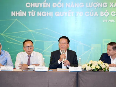 Thể chế hóa Nghị quyết 70: Gỡ nút thắt, mở đường cho năng lượng xanh