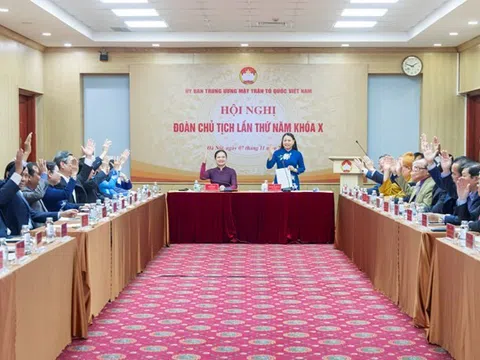 Hội nghị Đoàn Chủ tịch Ủy ban Trung ương MTTQ Việt Nam lần thứ 5, khóa X
