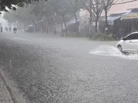 Bão số 13 giảm cấp, khu vực từ Đà Nẵng đến Đắk Lắk có mưa rất to