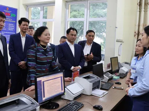 Phó Thủ tướng Phạm Thị Thanh Trà kiểm tra hoạt động chính quyền địa phương 2 cấp tại xã Mường Khương, Lào Cai