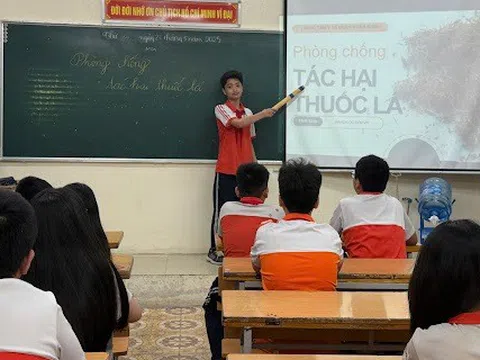 Từ bài giảng không khói thuốc đến khát vọng trường học an toàn, nhân ái