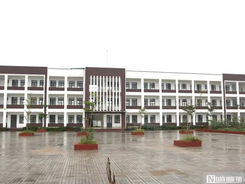 Nghệ An: Dự án trường học hoàn thành nhưng bỏ không chưa thể hoạt động