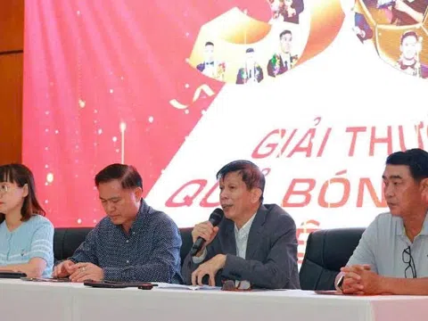 Lễ Trao thưởng Quả bóng vàng Việt Nam sẽ diễn ra vào tháng 12/2025