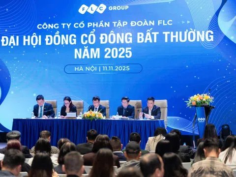 ĐHĐCĐ bất thường FLC: Báo doanh thu bất động sản 9 tháng 1.800 tỷ, thông báo thời gian đưa cổ phiếu lên UPCoM