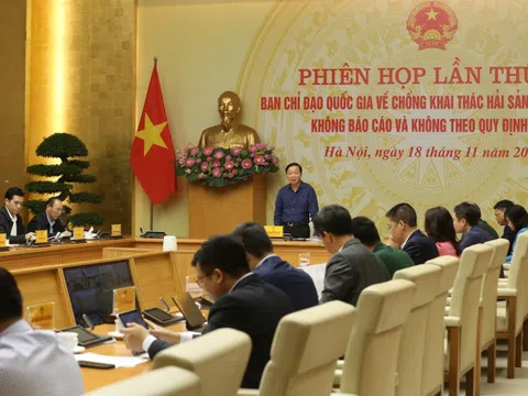 Xử lý 100% các vụ vi phạm khai thác IUU còn tồn đọng