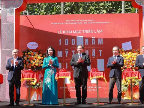 150 tác phẩm tranh, tượng, phù điêu tại Triển lãm ‘100 năm Mỹ thuật hiện đại’