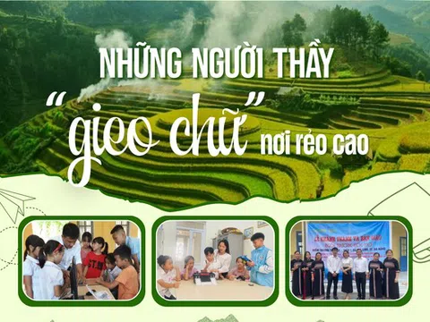 Những người thầy “gieo chữ” nơi rẻo cao