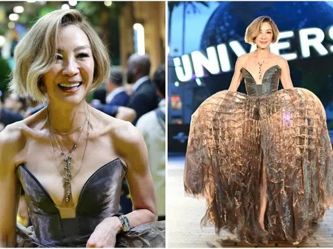 Ranh giới xấu đẹp của chiếc váy cao cấp được minh tinh Dương Tử Quỳnh mặc
