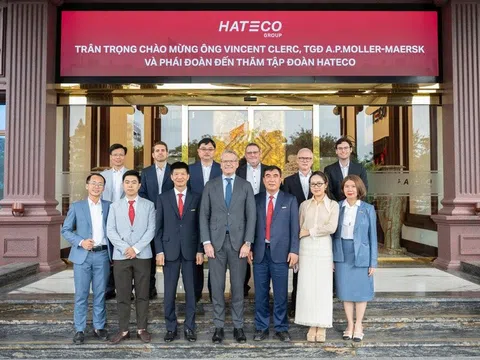 Lãnh đạo cấp cao Maersk đến Việt Nam: Chiến lược mở rộng hạ tầng cảng biển cùng Hateco