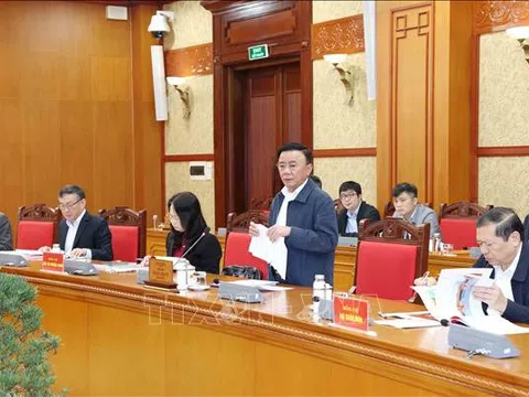 Thường trực Ban Bí thư Trần Cẩm Tú: Đáp ứng yêu cầu cao nhất cho công tác tổ chức Đại hội XIV của Đảng