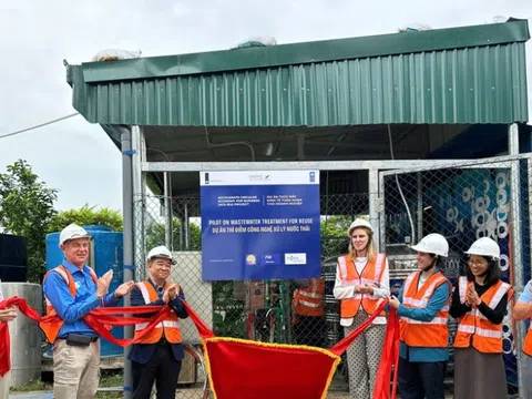Thí điểm tái sử dụng nước thải tại các khu công nghiệp