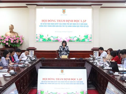 Quy định cụ thể trách nhiệm trong hoàn thành tái cấu trúc thủ tục hành chính