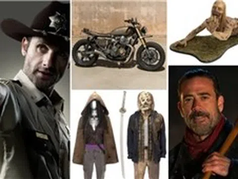 Đấu giá hơn 1.000 đạo cụ huyền thoại của 'The Walking Dead'