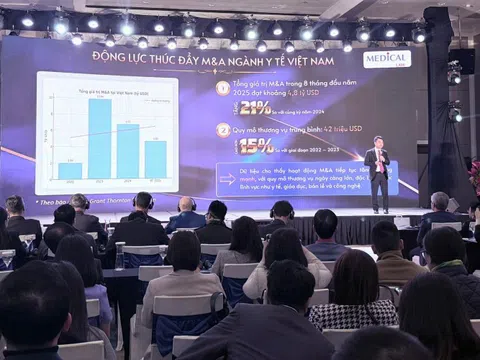 M&A ghi nhận tăng trưởng 21%, thị trường y tế vượt 25 tỷ USD