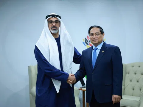 Hoàng thái tử Abu Dhabi (UAE) nhất trí cao với các đề xuất hợp tác của Thủ tướng Phạm Minh Chính