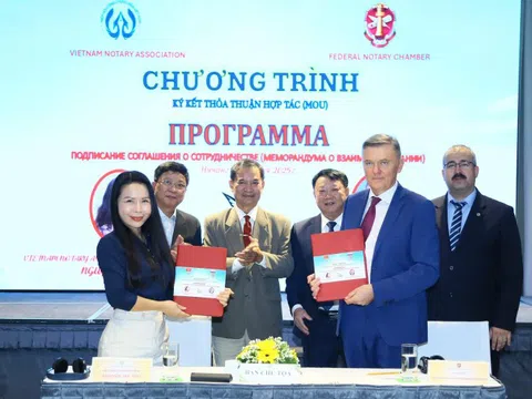 Tăng cường hợp tác Việt Nam-Liên bang Nga trong lĩnh vực công chứng