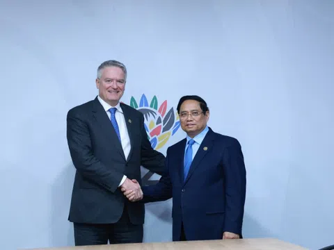 Thủ tướng tiếp Tổng Thư ký Tổ chức Hợp tác và Phát triển kinh tế (OECD)