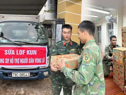 Sữa LOF Kun và những chuyến xe không ngừng nghỉ đi về phía đồng bào