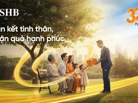 SHB có nhiều chương trình tri ân khách hàng nhân kỷ niệm 32 năm thành lập