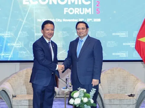 Thủ tướng tiếp Bộ trưởng Bộ Công nghiệp, Khoa học và Đổi mới công nghệ Campuchia