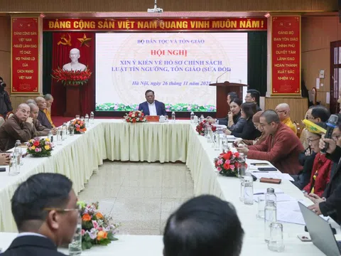 Hoàn thiện dự thảo Luật Tín ngưỡng, tôn giáo: Nhìn từ thực tiễn
