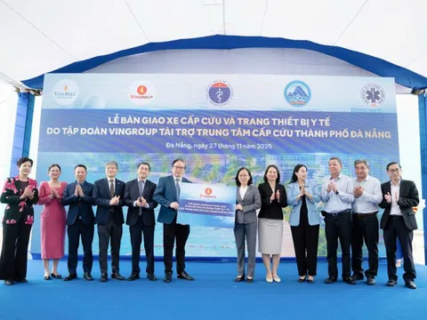 Vingroup hỗ trợ Đà Nẵng nâng cao năng lực cấp cứu hiện đại, gia tăng sức mạnh y tế miền Trung