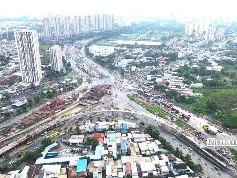 Hiện trạng nút giao thông 3.400 tỷ đồng ở Tp.HCM sau nhiều lần chậm tiến độ