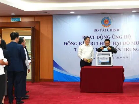Bộ Tài chính phát động ủng hộ đồng bào miền Trung, Tây Nguyên