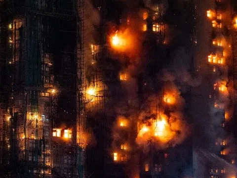 Điện thăm hỏi vụ cháy tổ hợp chung cư tại Hong Kong, Trung Quốc