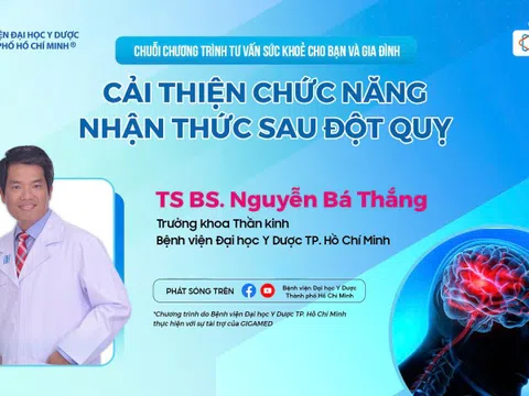Cải thiện nhận thức sau đột quỵ hành trình giúp người bệnh hồi phục