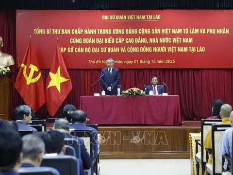 Việt Nam - Lào: "Hữu nghị vĩ đại, đoàn kết đặc biệt, hợp tác toàn diện, gắn kết chiến lược"