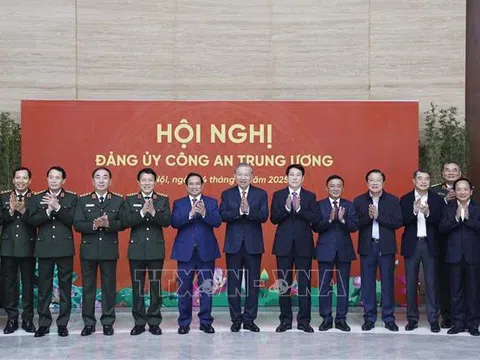 Tổng Bí thư Tô Lâm dự Hội nghị Đảng ủy Công an Trung ương năm 2025