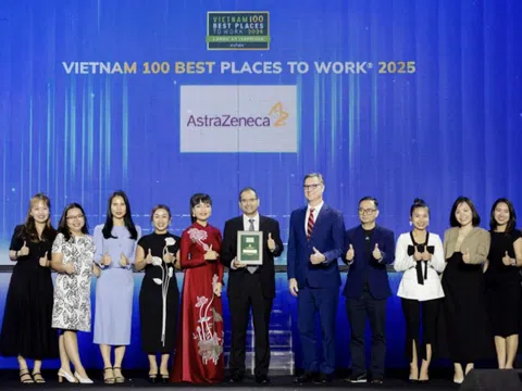 AstraZeneca Việt Nam lần thứ 7 vào top 100 nơi làm việc tốt nhất Việt Nam