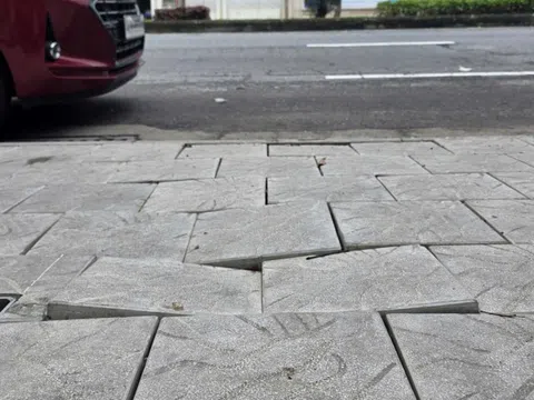 Vỉa hè nghìn tỷ vừa làm xong đã gập ghềnh, Đà Nẵng yêu cầu xử lý dứt điểm