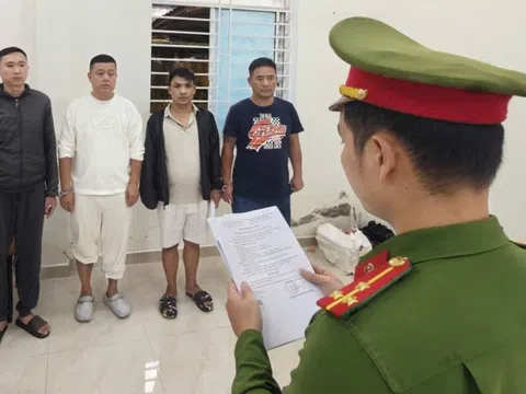 Khởi tố 4 đối tượng khống chế, bắt giữ người trái pháp luật