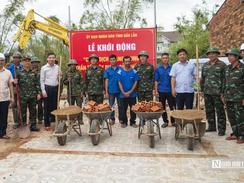 Đắk Lắk phát động “Chiến dịch Quang Trung” dựng nhà mới cho người dân vùng lũ đón Tết