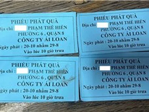 Cảnh giác với chiêu lừa tặng phiếu từ thiện