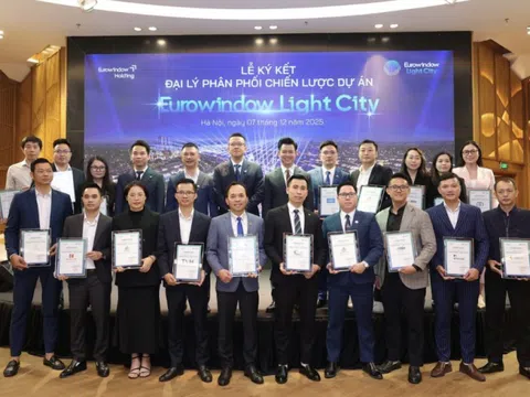 Eurowindow Holding bắt tay loạt đại lý chiến lược, khởi động giai đoạn phân phối dự án 'Thành phố Ánh sáng' Eurowindow Light City